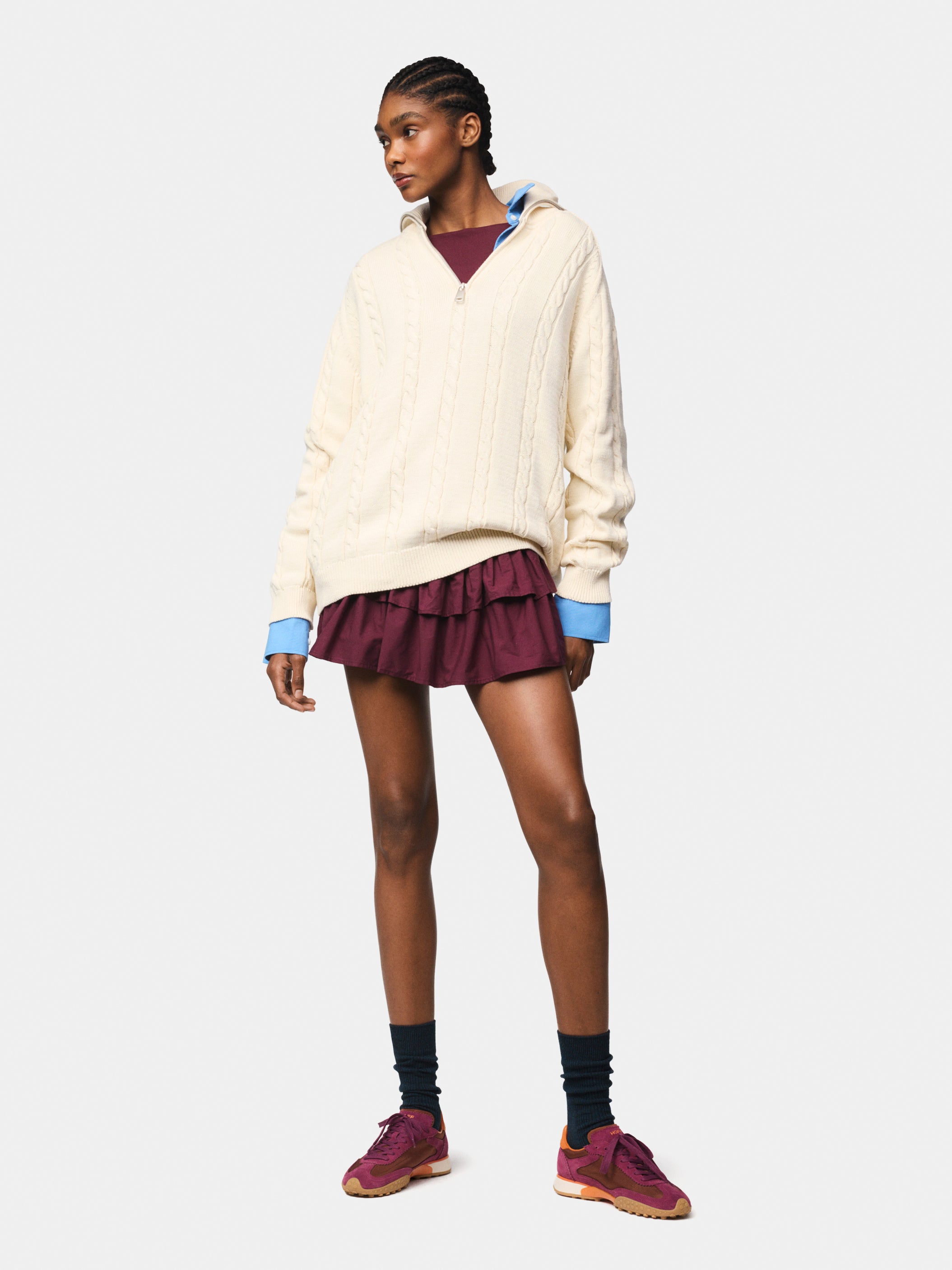 BRIDGE MKII BURGUNDY