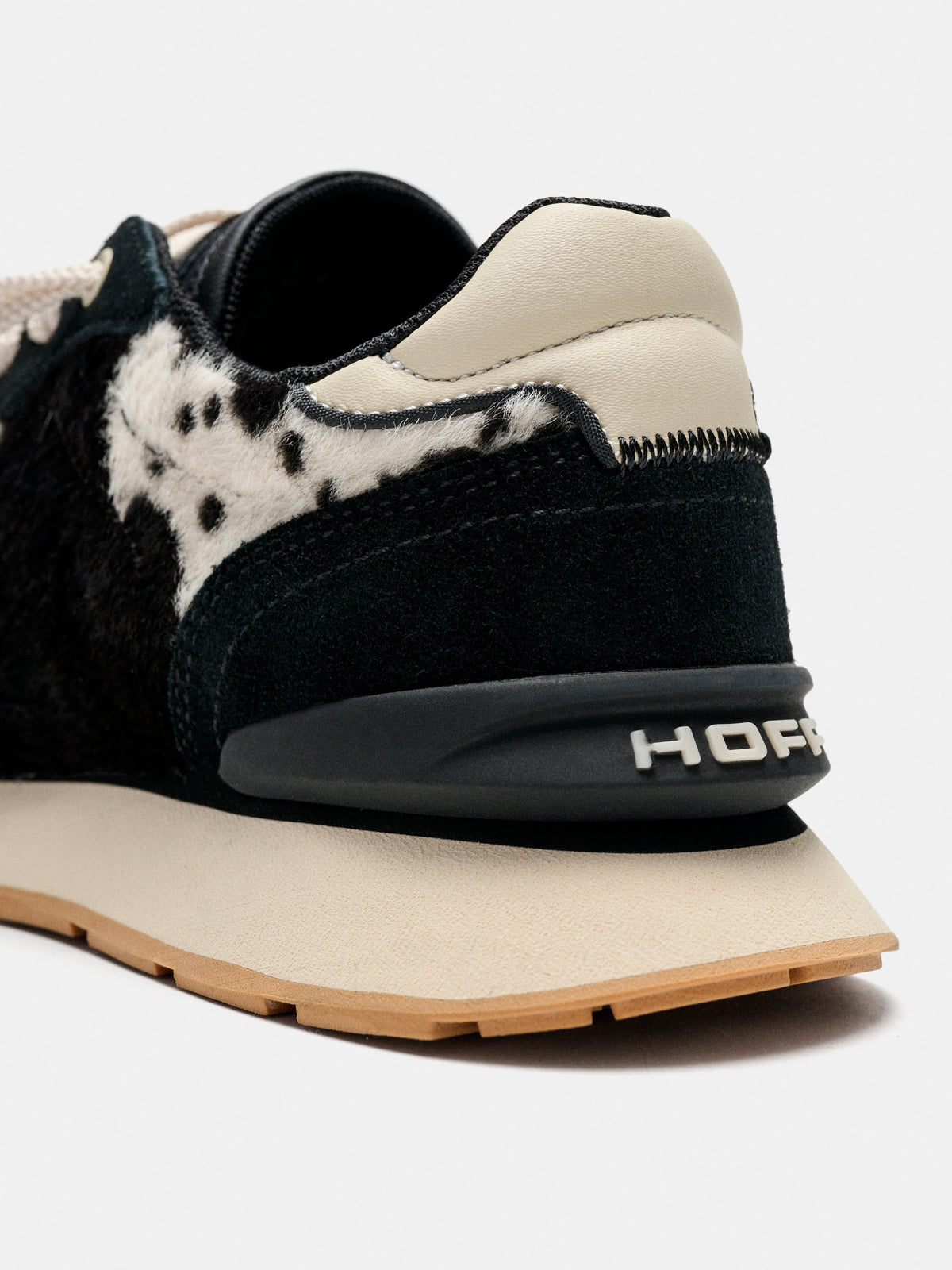 City Cow Print Black