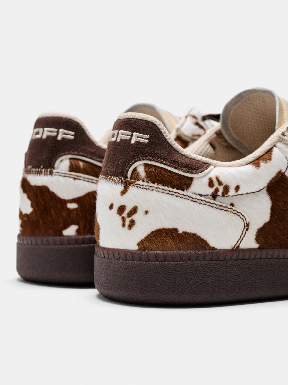 Park Cow Print Brown