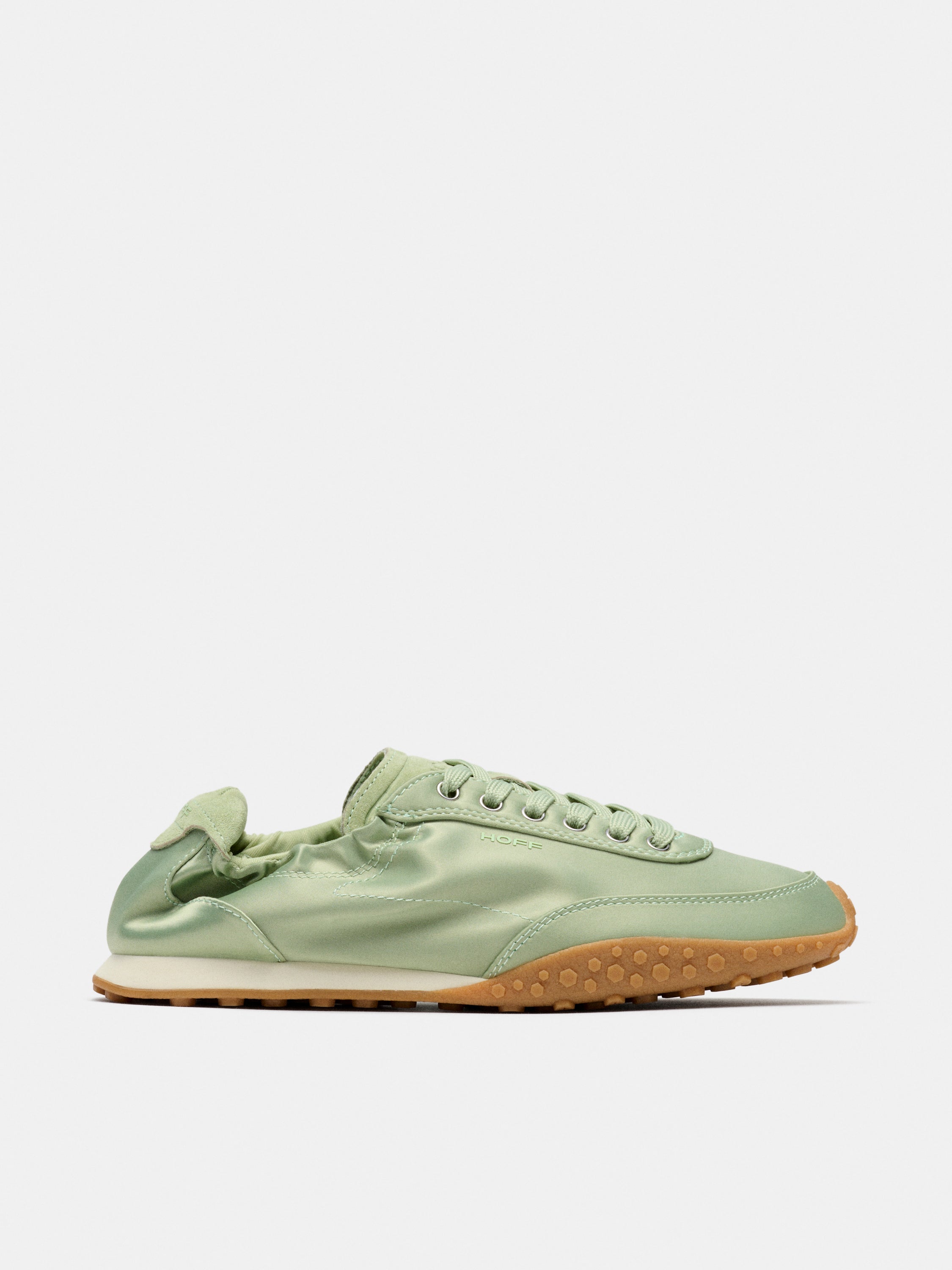 美品✨️theory Clinton A_NANBA MELANGE S〜M Sneakers for woman BRIDGE SATIN MINT by HOFF