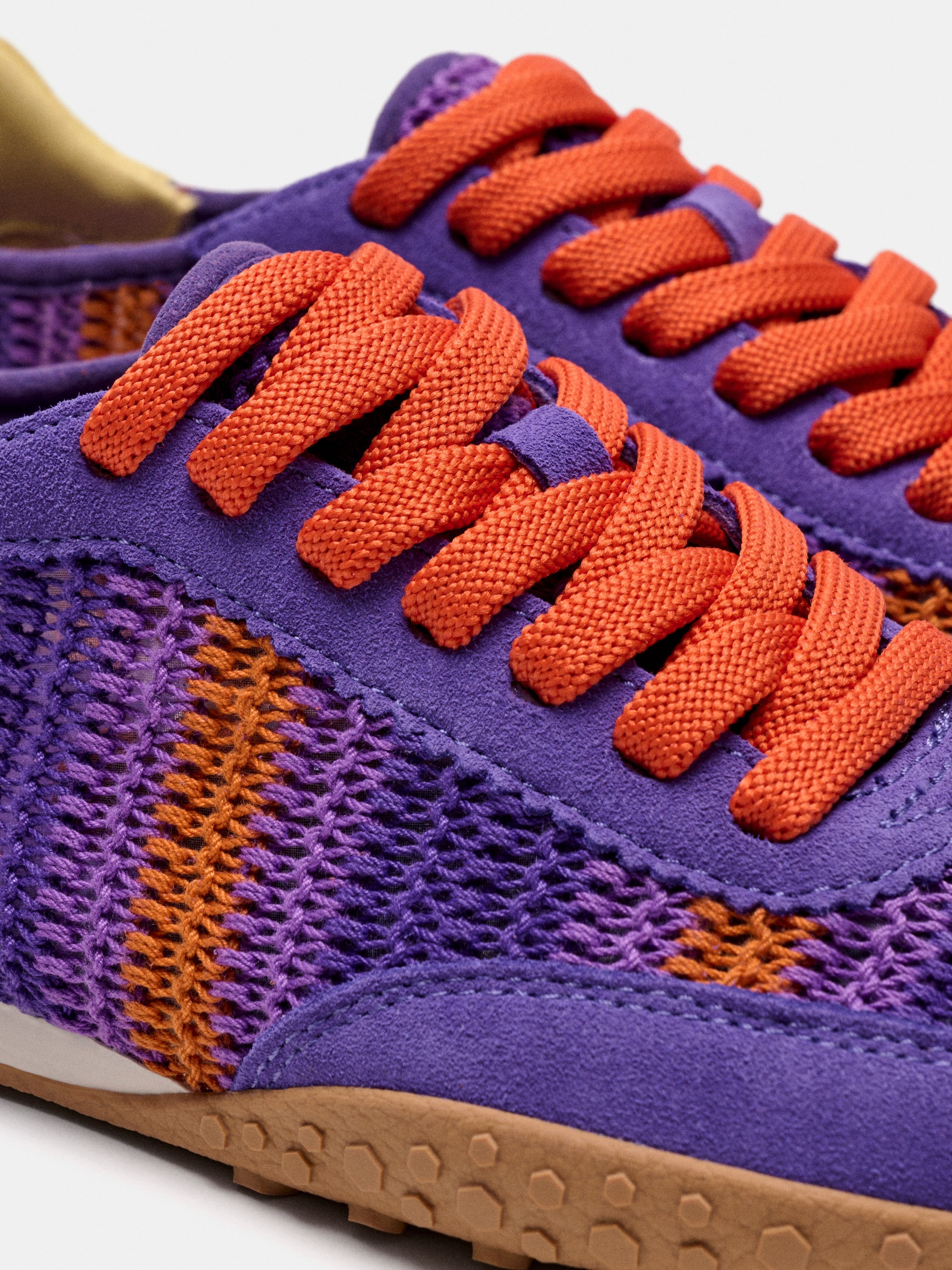 Sneakers for woman BRIDGE WOVEN LILAC by HOFF