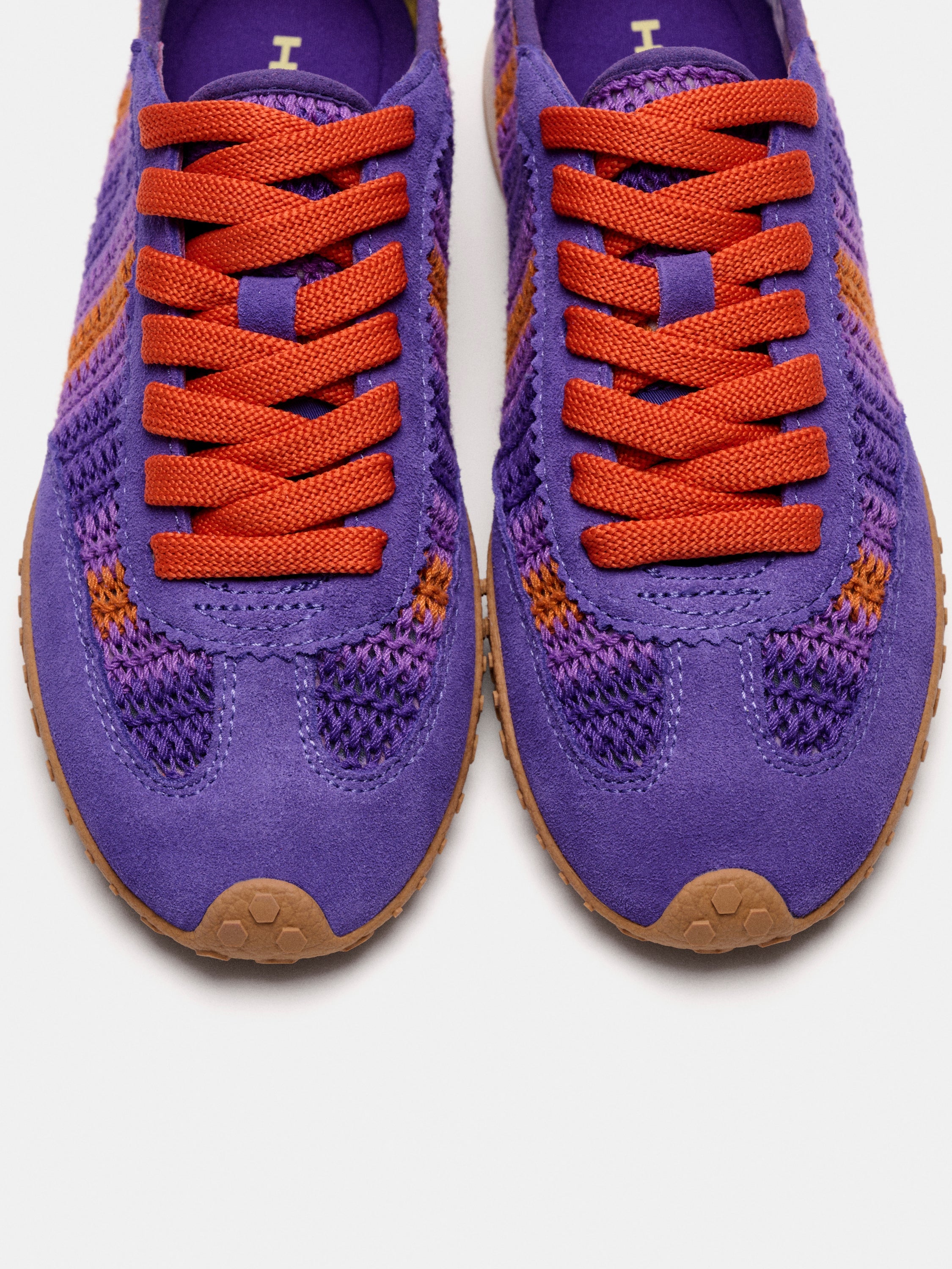 Sneakers for woman BRIDGE WOVEN LILAC by HOFF