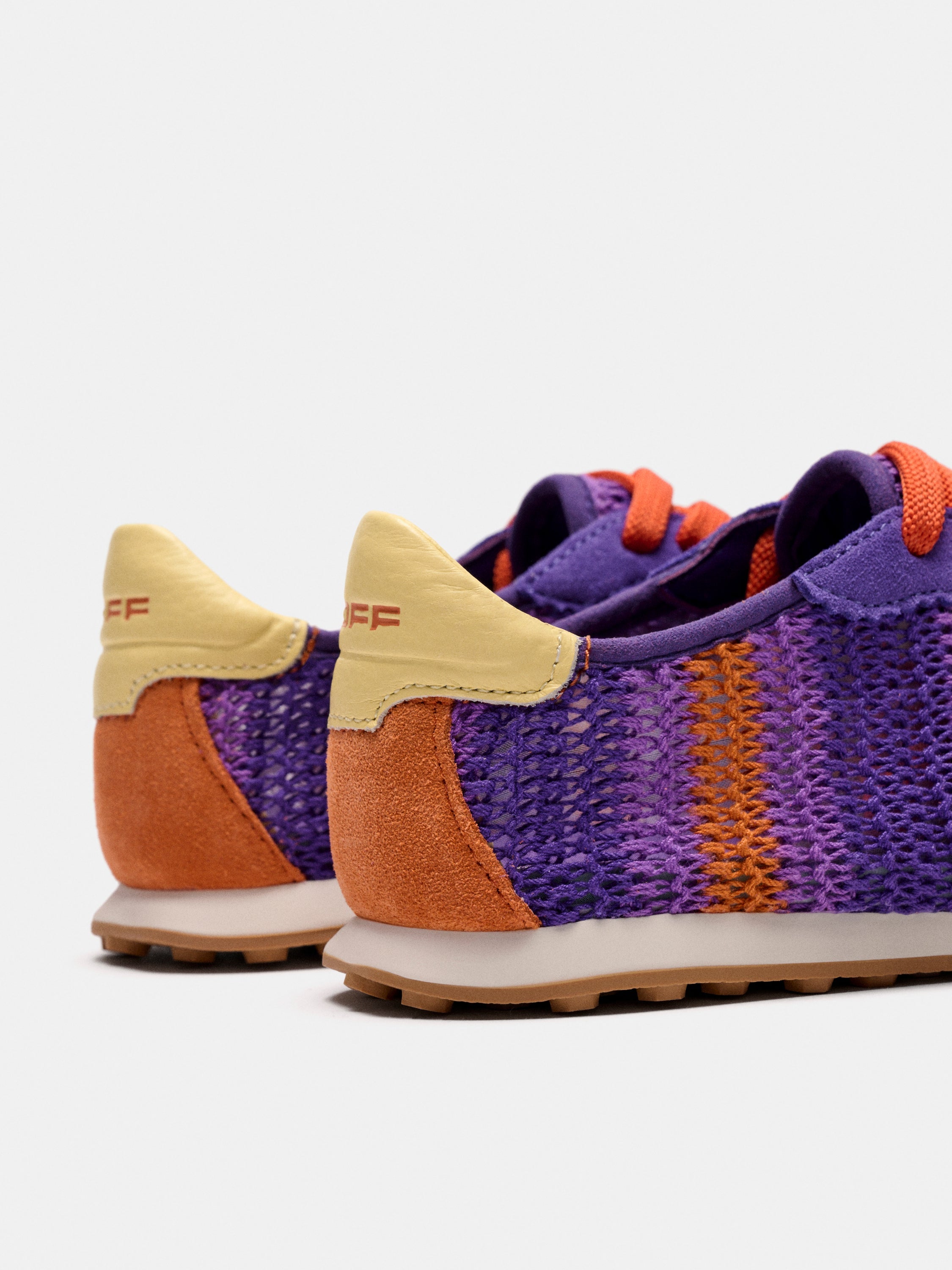 Sneakers for woman BRIDGE WOVEN LILAC by HOFF