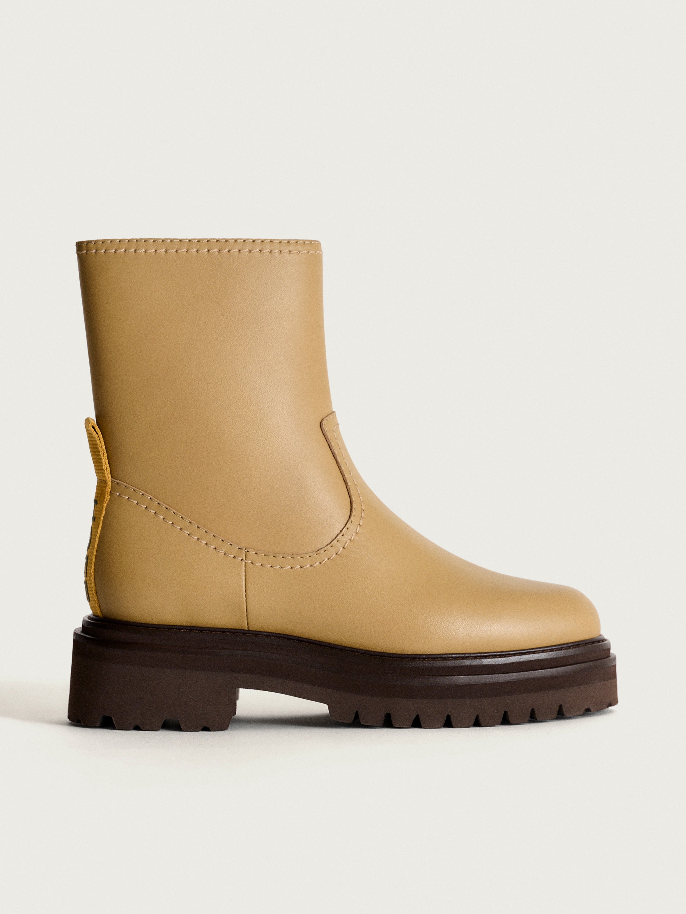 Ochre ankle boots hotsell