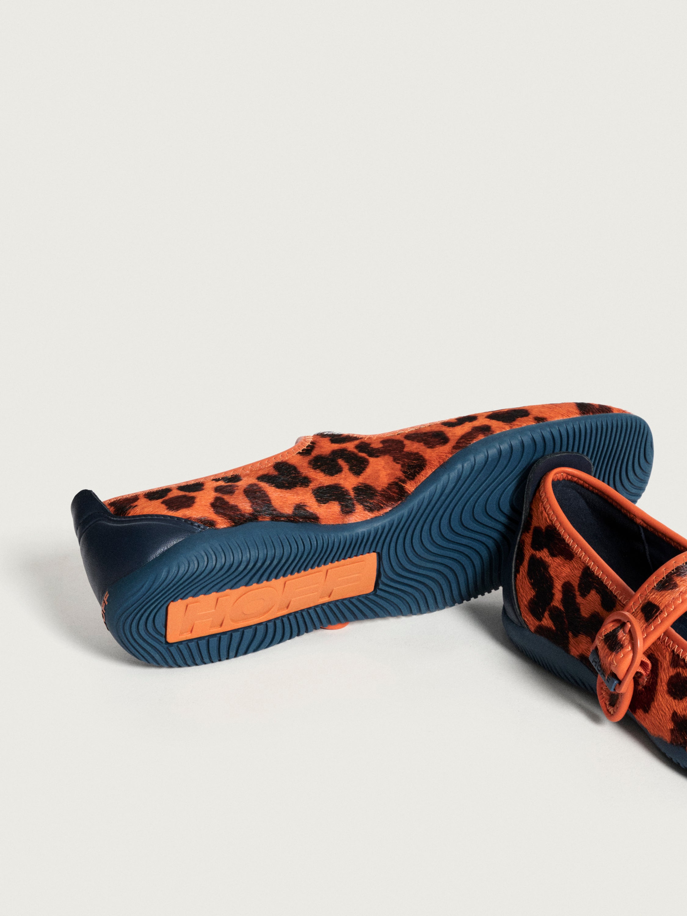 MARY JANE SCALA ANIMAL PRINT NARANJA