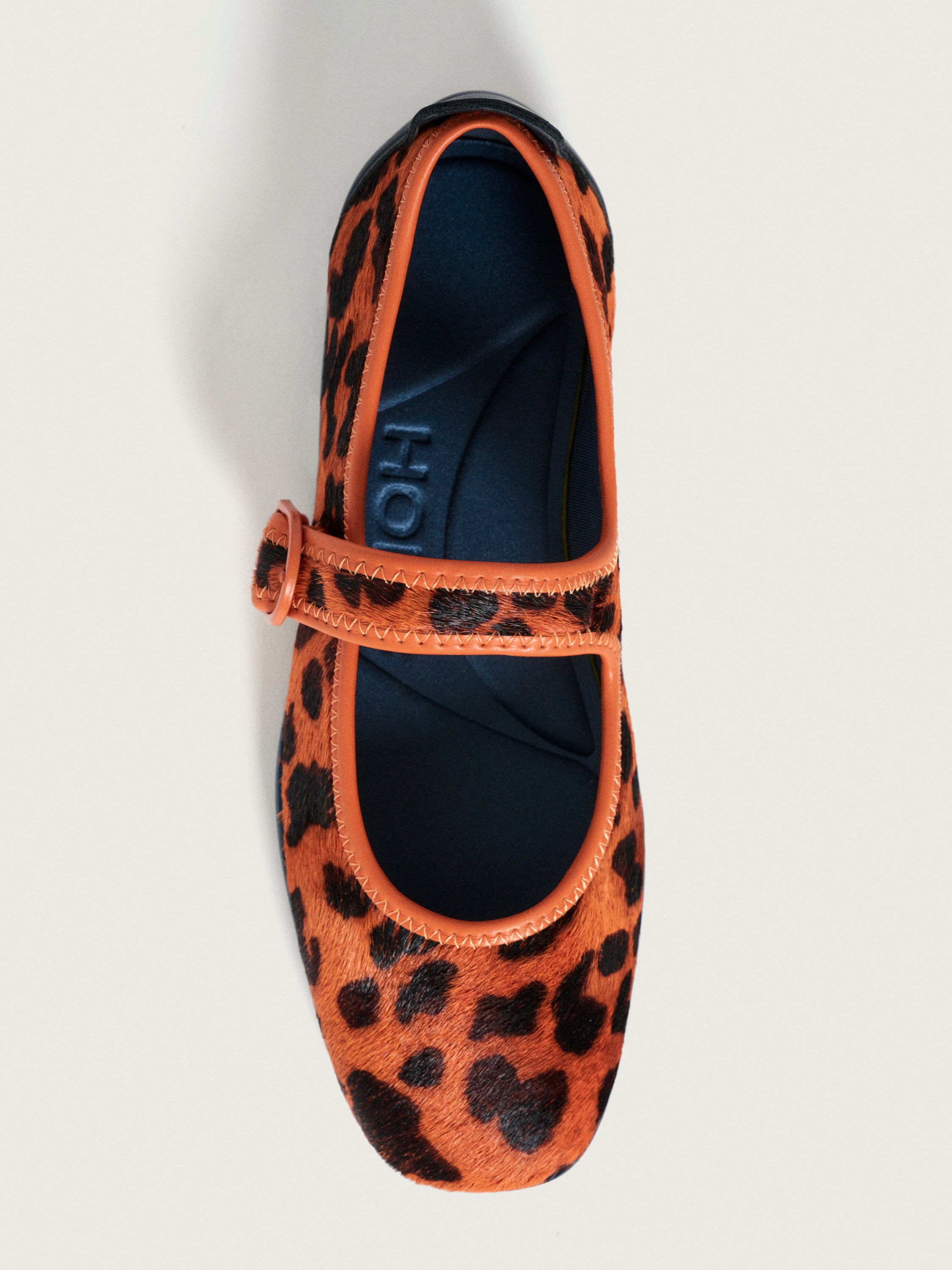 MARY JANE SCALA ANIMAL PRINT NARANJA