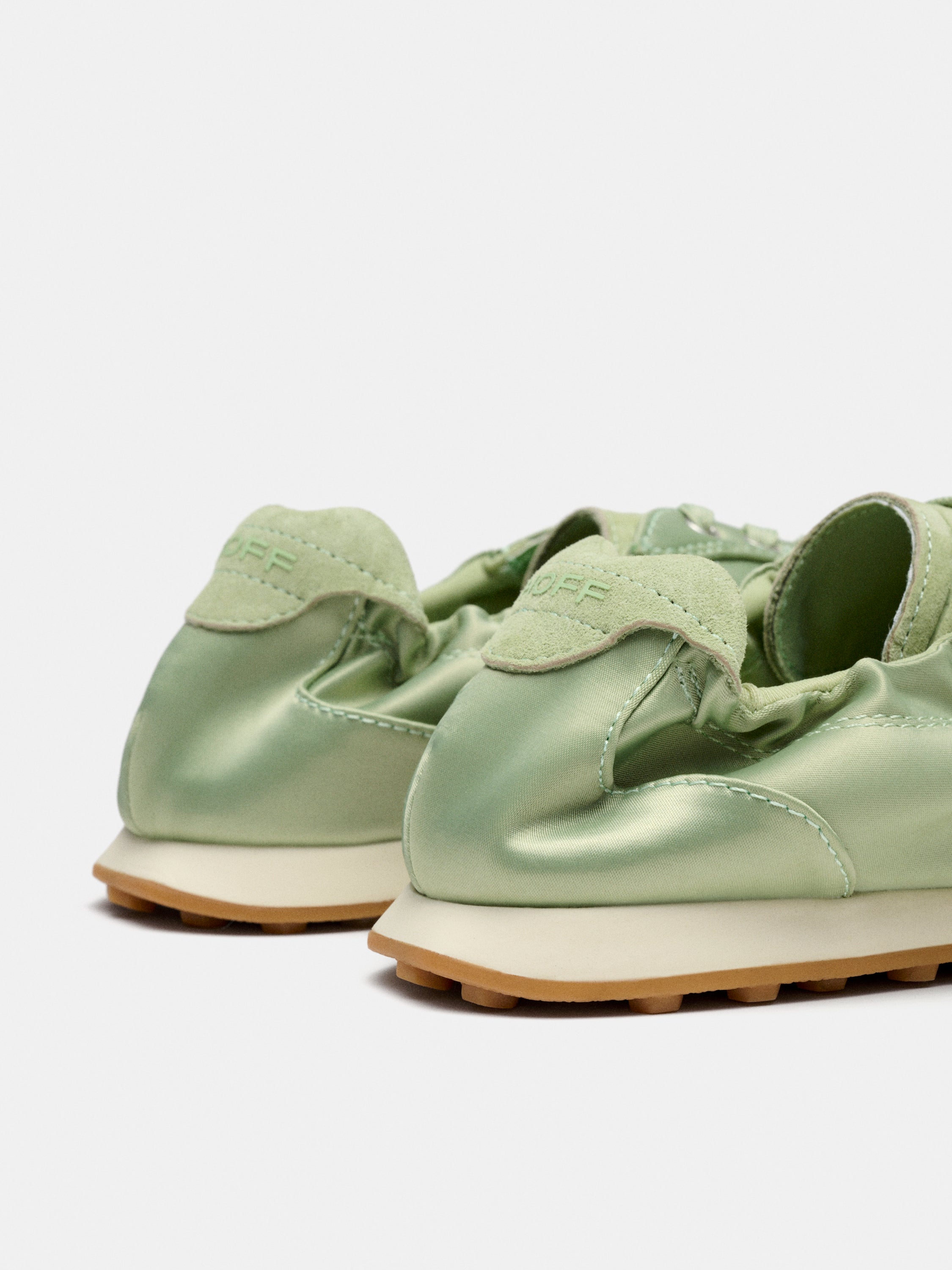 Sneakers for woman BRIDGE SATIN MINT by HOFF