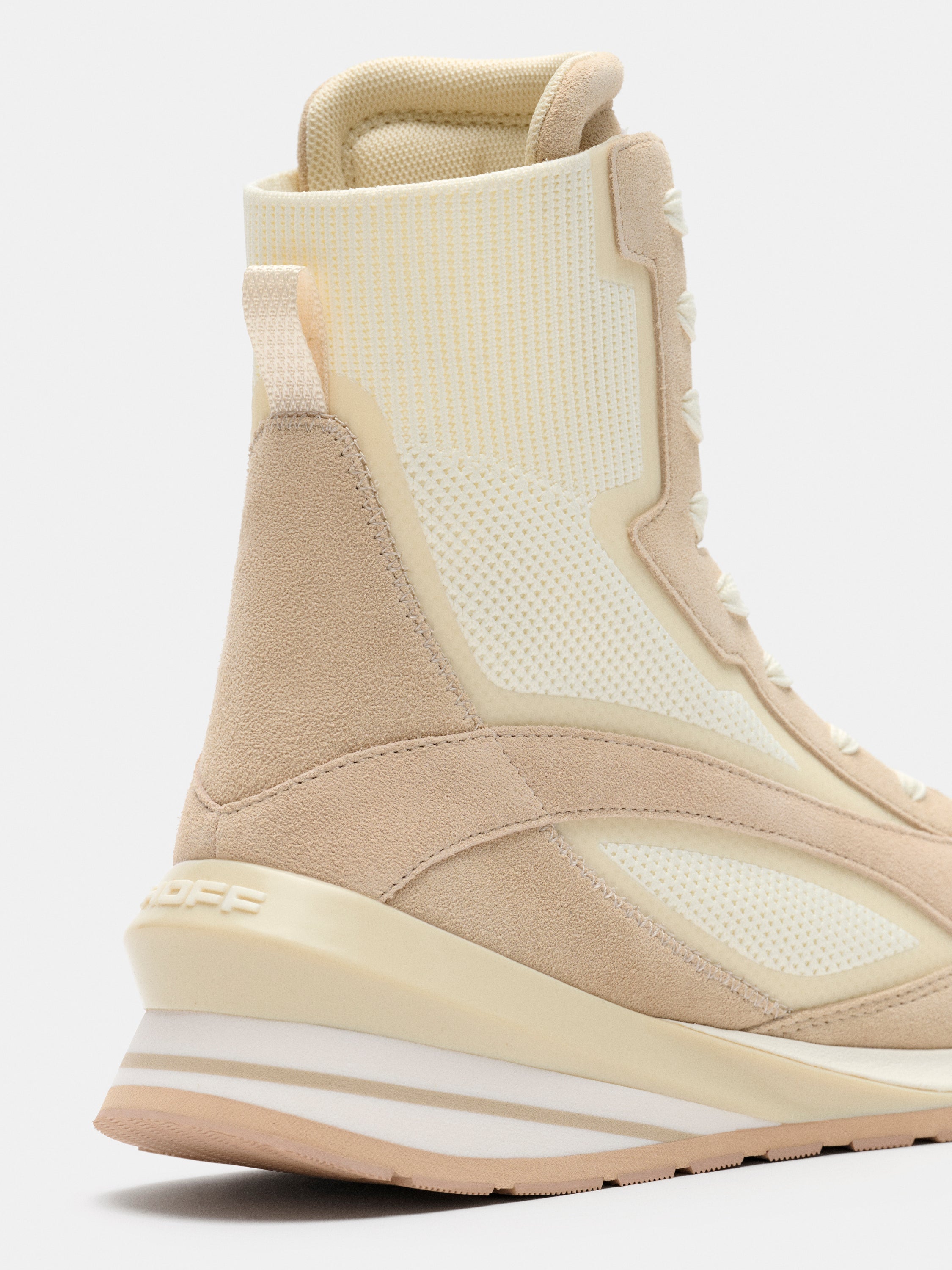 SEVEN HIGHTOP RUNNER BEIGE