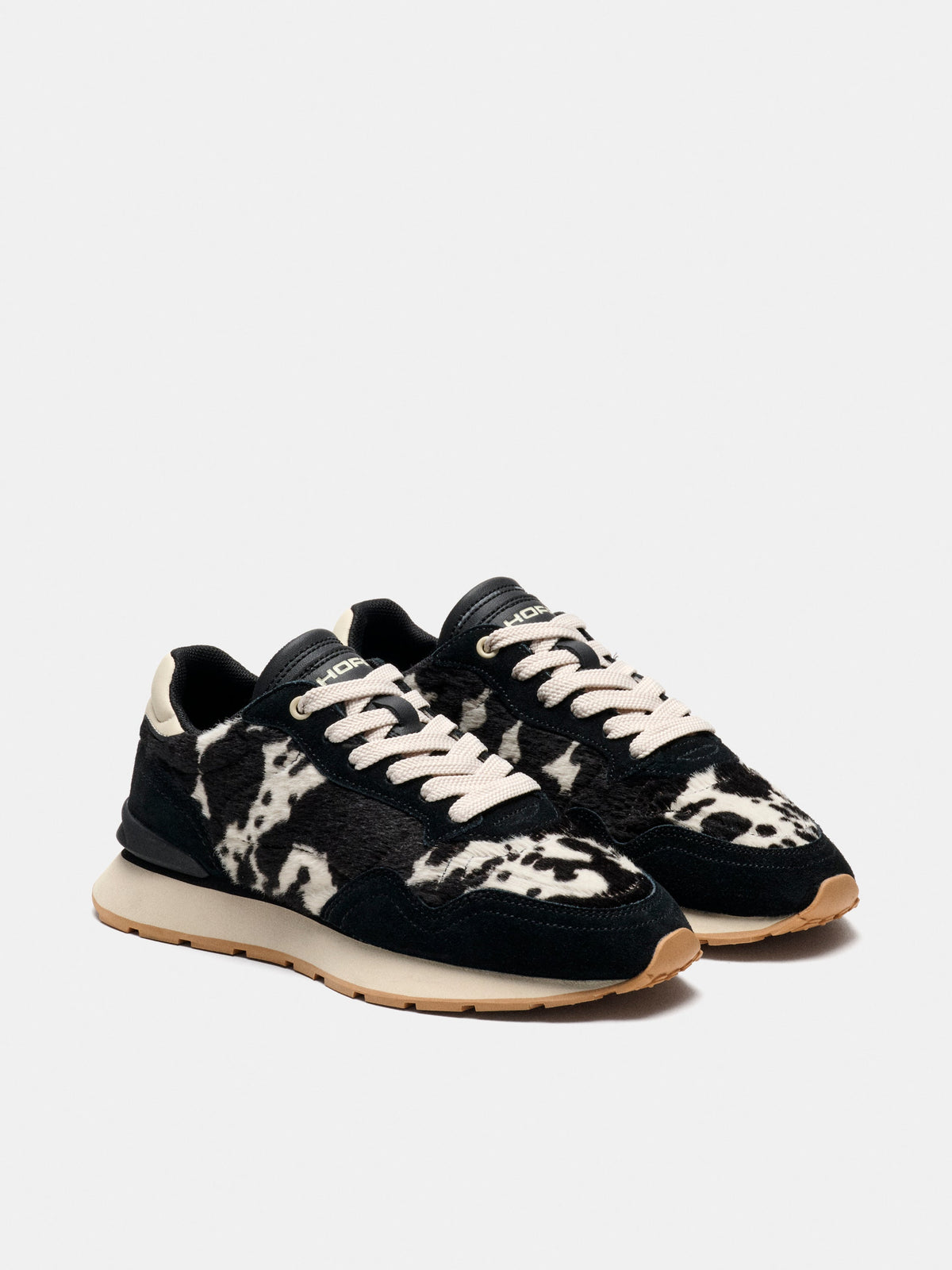 City Cow Print Black