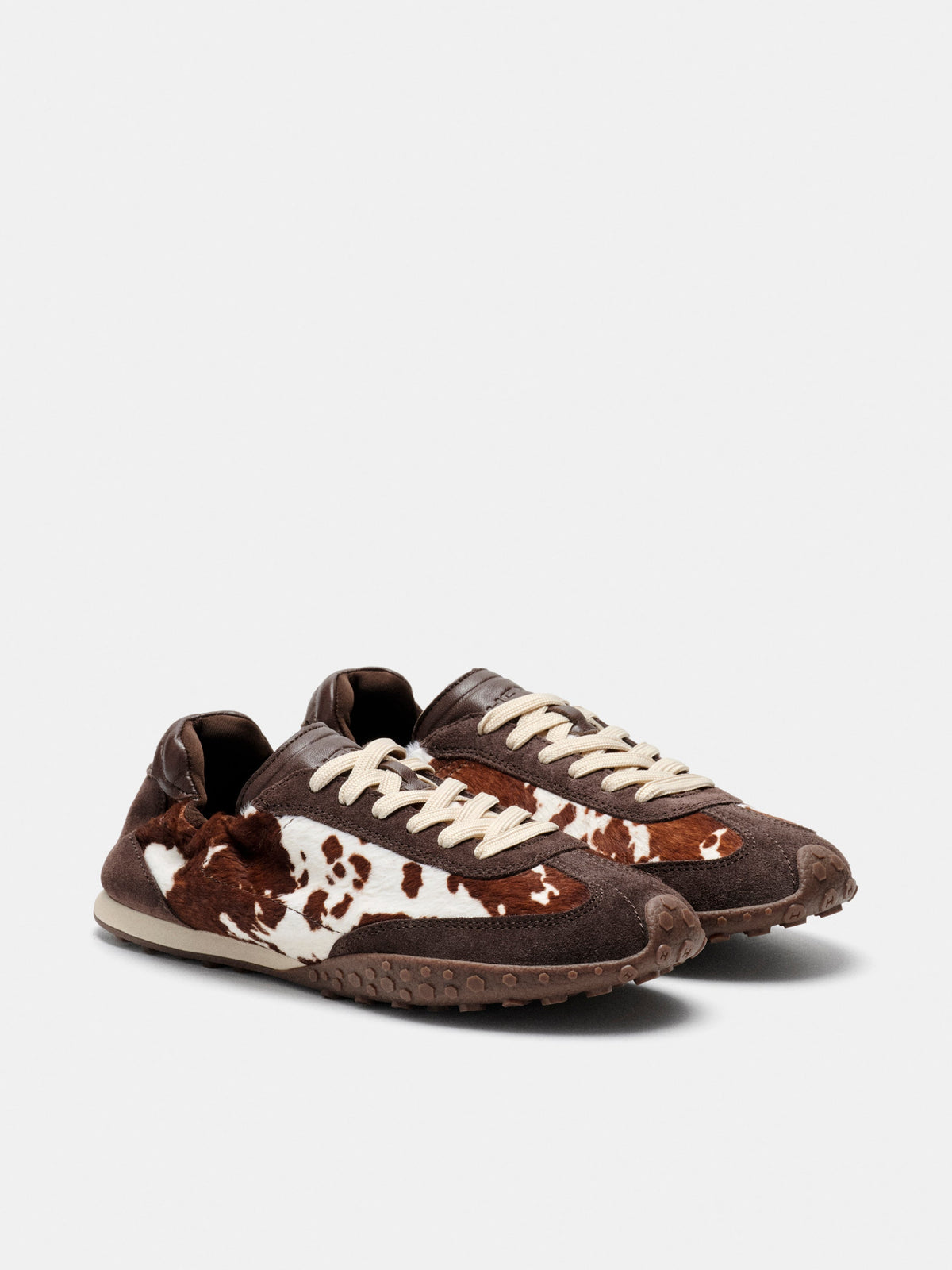 Bridge Cow Print Brown
