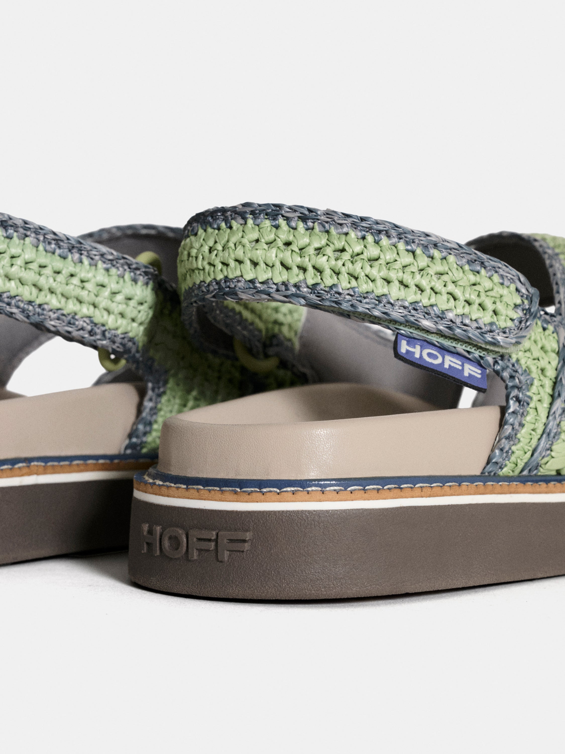 Sandals for women ROAD RAFFIA AQUAMARINE by HOFF Sandals for women ROAD RAFFIA AQUAMARINE by HOFF